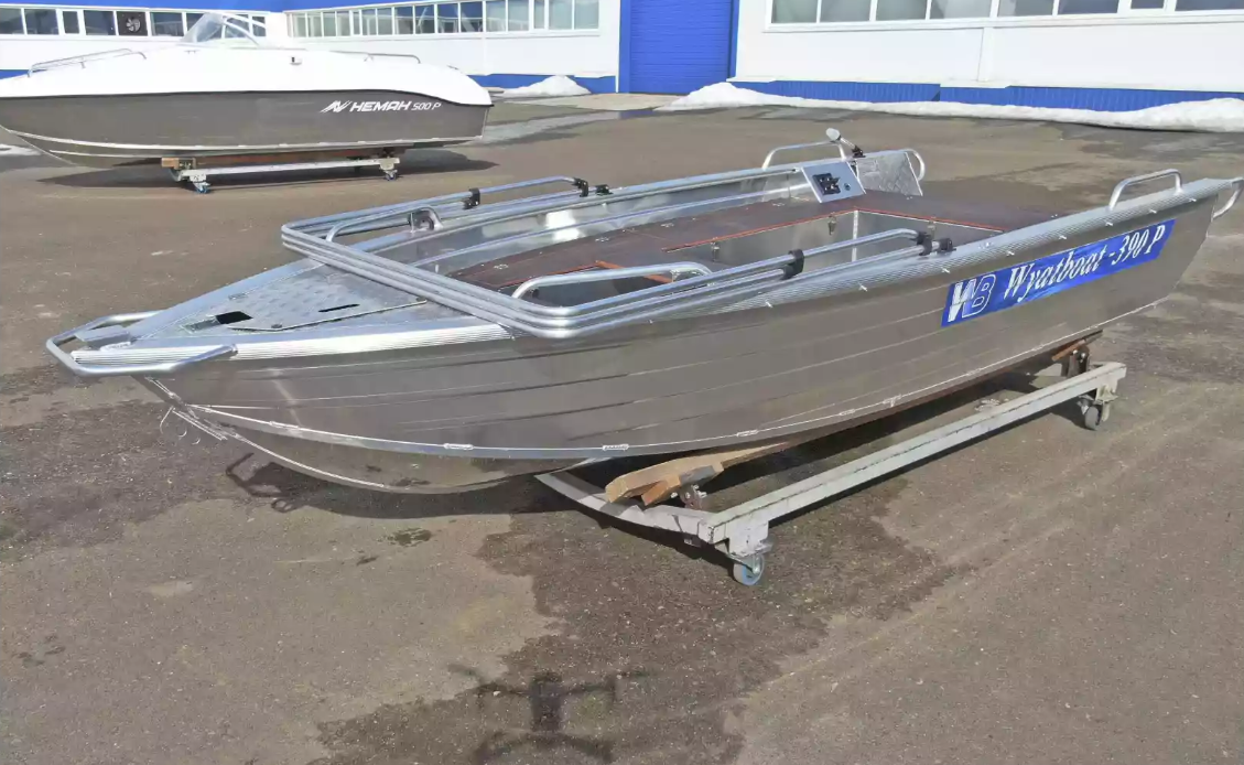 Алюминиевая лодка Wyatboat-390РМ в Копейске