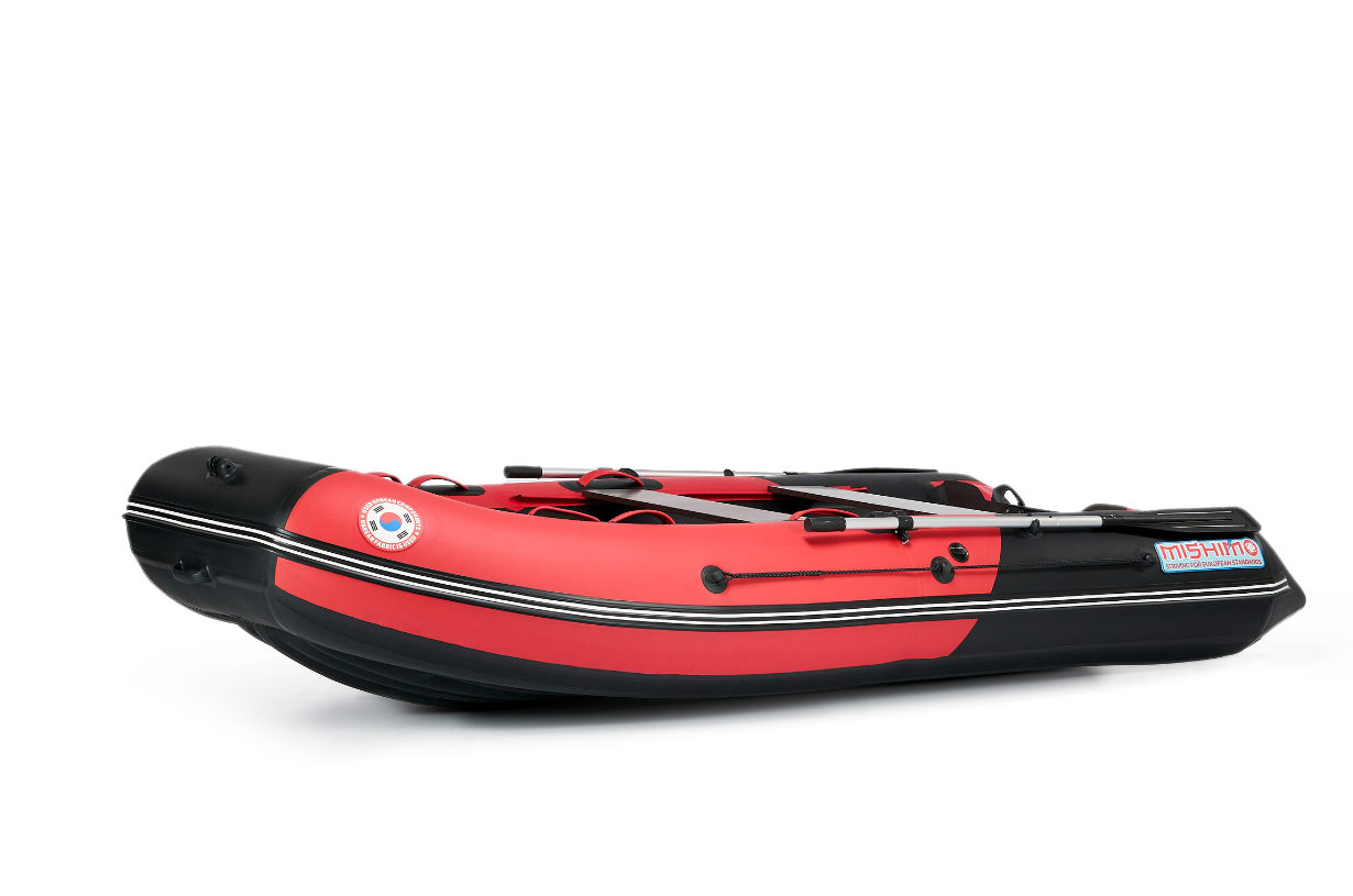 КОМПЛЕКТ ЛОДКА MISHIMO PRO 350 + ЛОДОЧНЫЙ МОТОР MARLIN MP 9.9 (15) AMHS PROLINE в Копейске