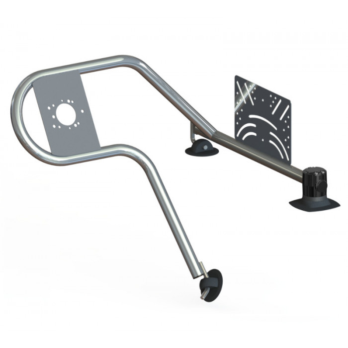 Стойка рулевая с креплением на баллон надувной лодки 32мм быстросъемная в Копейске