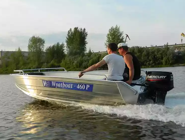 Алюминиевая лодка Wyatboat-460 P в Копейске