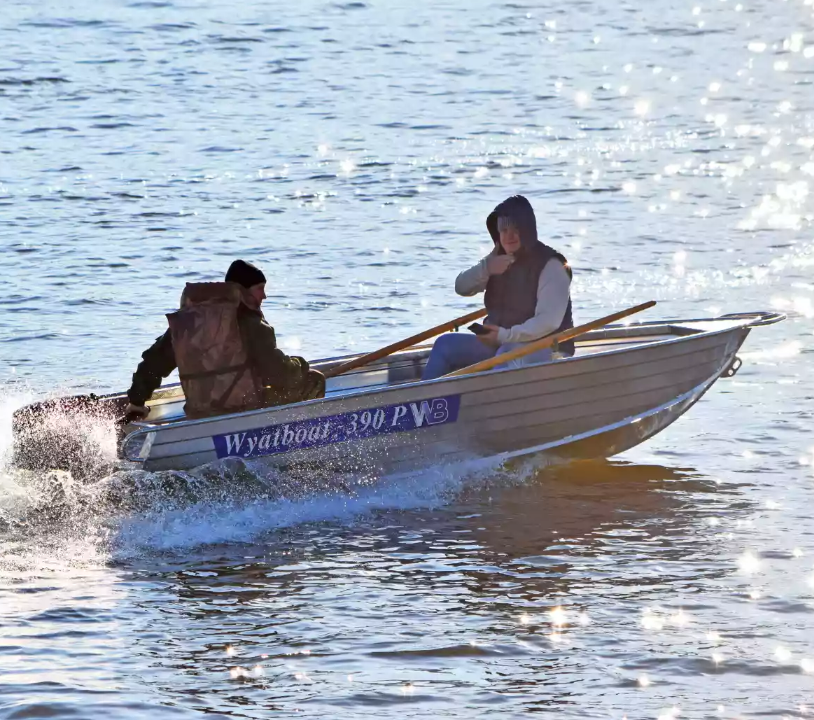 Алюминиевая лодка Wyatboat-390 P в Копейске
