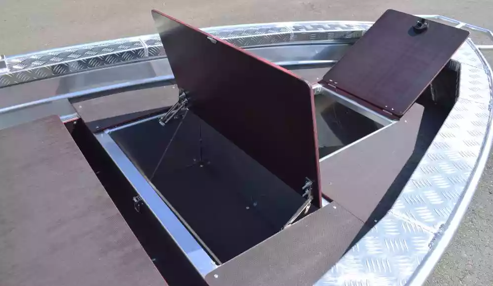 Алюминиевая лодка Wyatboat-390Р Fish в Копейске