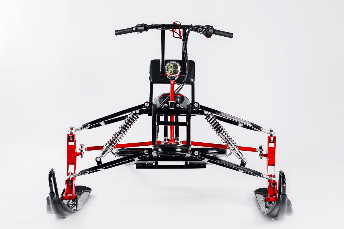 Лыжный модуль IKUDZO TERRAIN с подогревом ручек металлические лыжи в Копейске