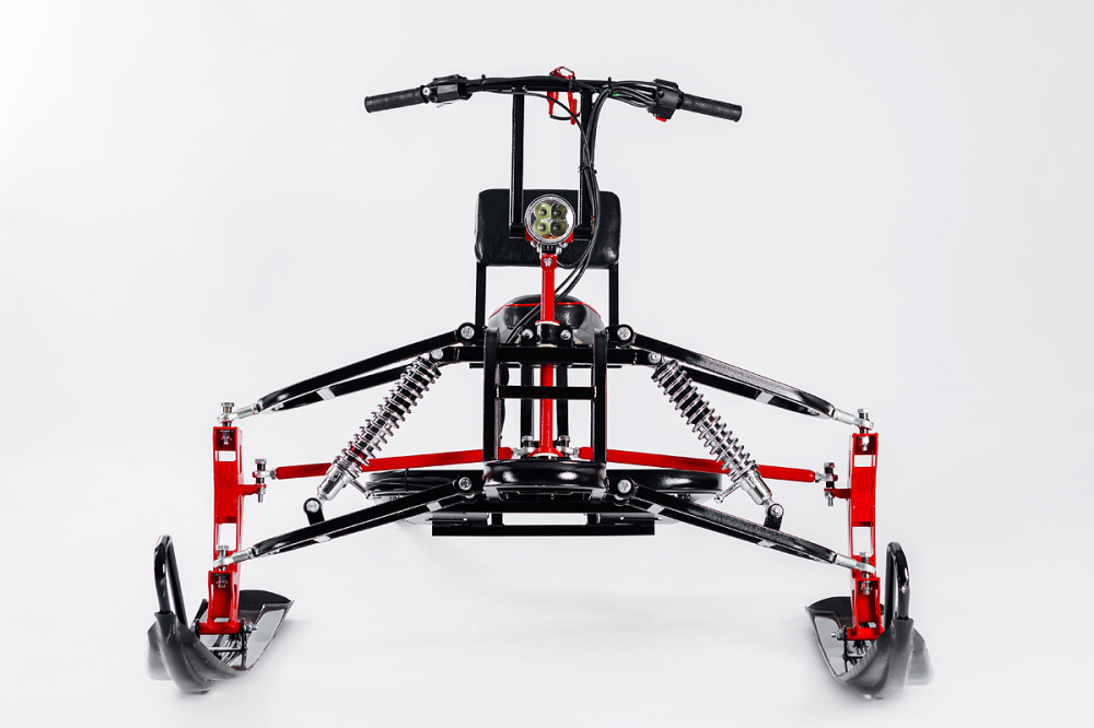 Лыжный модуль IKUDZO с подогревом ручек пластиковые лыжи в Копейске