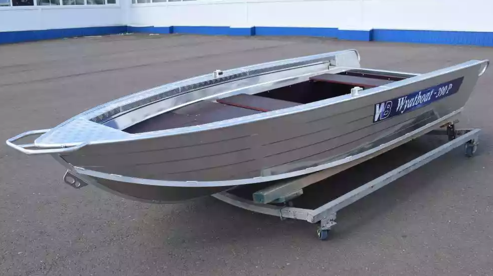 Алюминиевая лодка Wyatboat-390Р Fish в Копейске