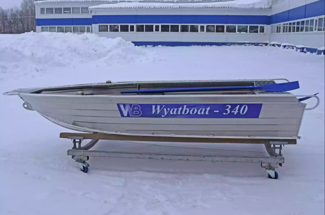 Алюминиевая лодка Wyatboat-340 Р в Копейске