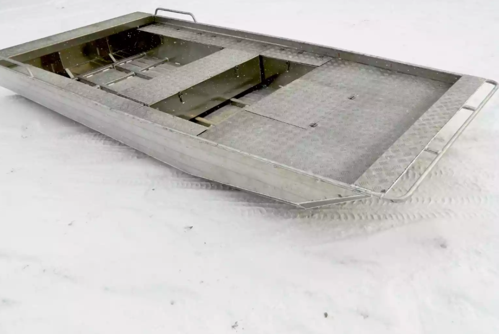 Алюминиевая лодка Wyatboat-390 Jonboat в Копейске