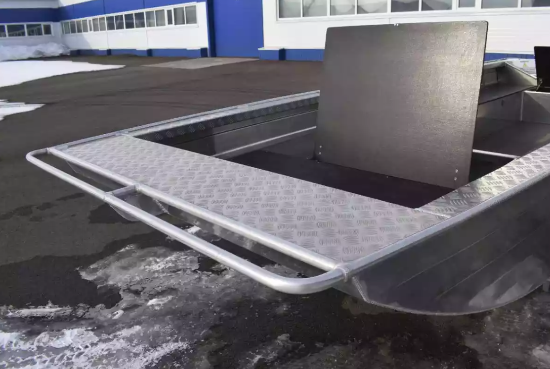 Алюминиевая лодка Wyatboat-490 Jonboat в Копейске
