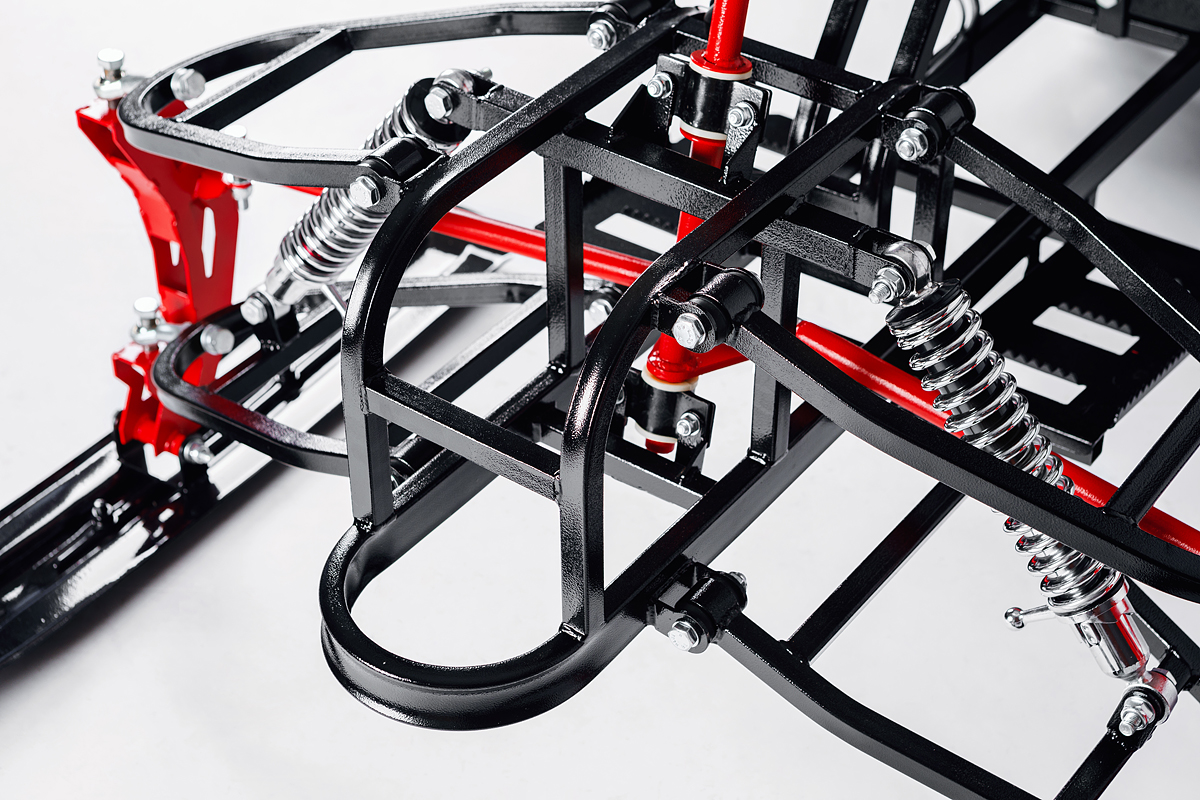 Лыжный модуль IKUDZO TERRAIN с подогревом ручек металлические лыжи в Копейске