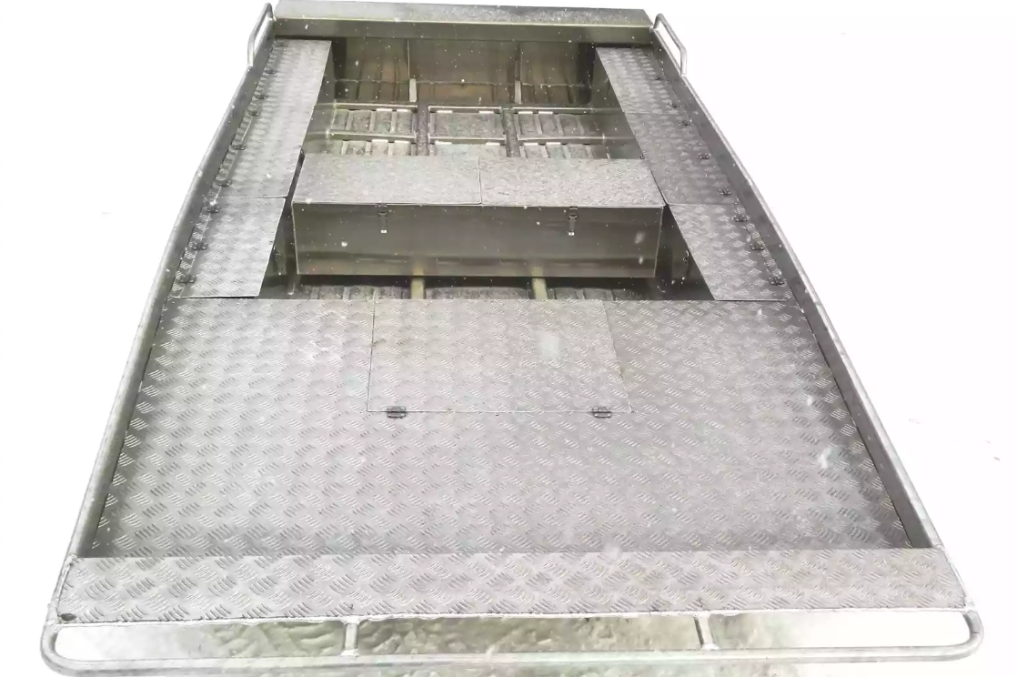 Алюминиевая лодка Wyatboat-390 Jonboat в Копейске