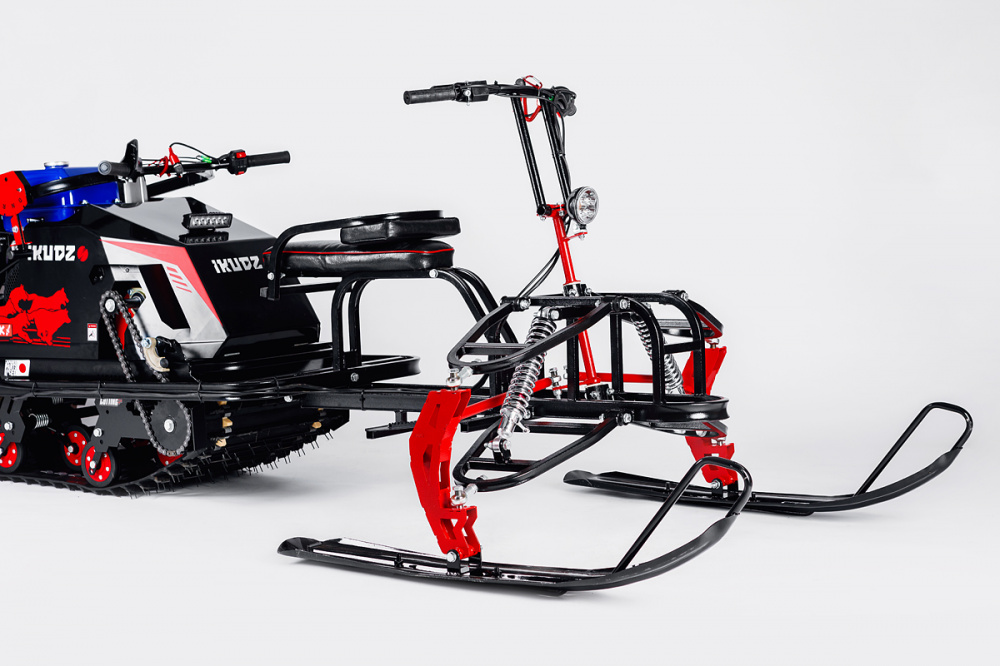 Лыжный модуль IKUDZO TERRAIN с подогревом ручек металлические лыжи в Копейске