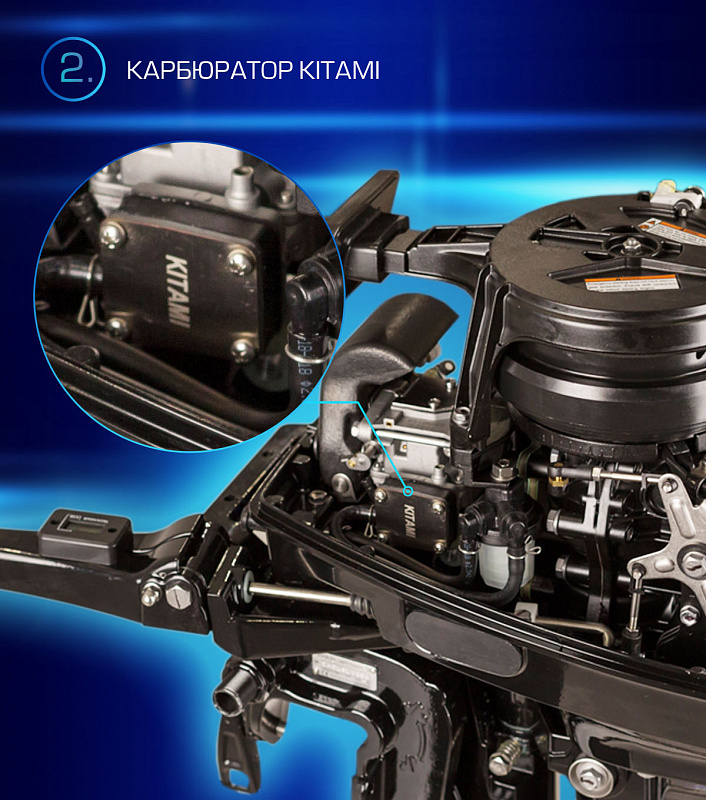 Лодочный мотор MARLIN PROLINE MP 9.9(20) AMHL FORCE в Копейске