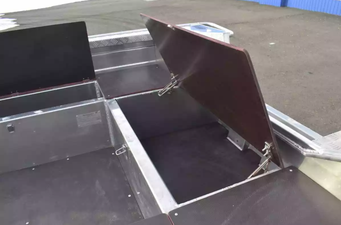 Алюминиевая лодка Wyatboat-490 Jonboat в Копейске