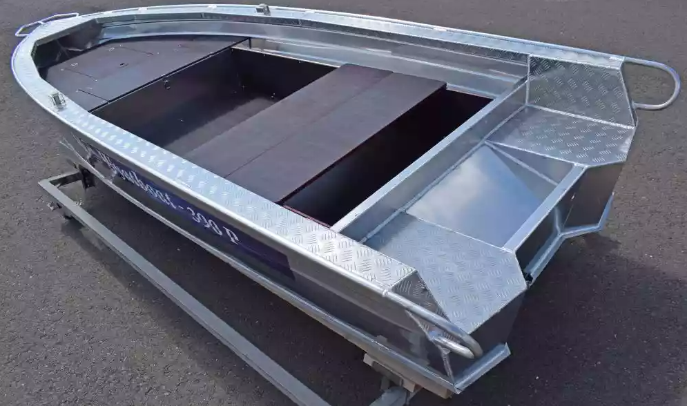 Алюминиевая лодка Wyatboat-390Р Fish в Копейске