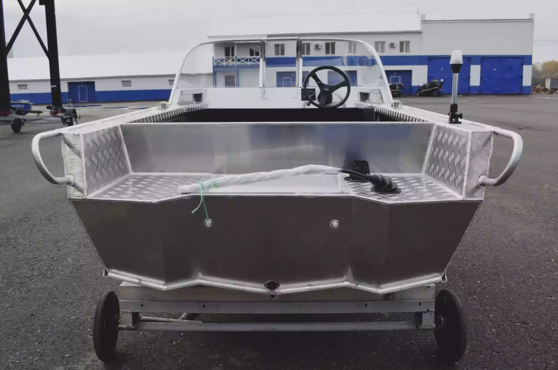 Алюминиевая лодка Wyatboat-390 Pro в Копейске