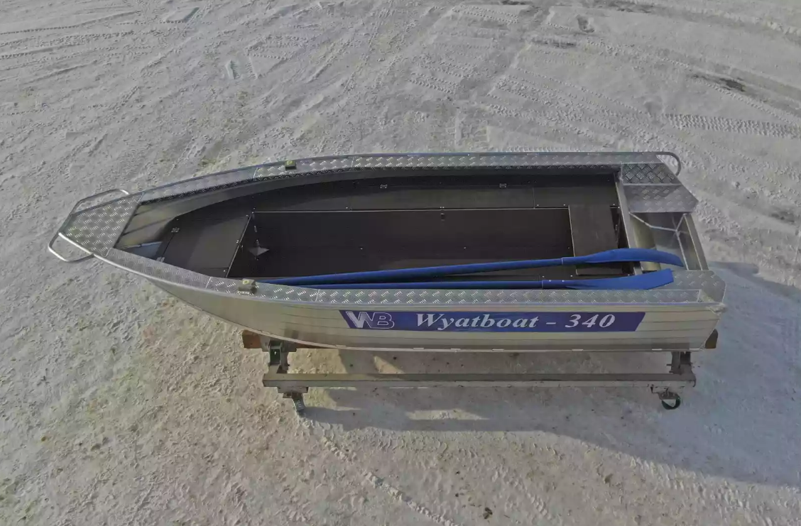 Алюминиевая лодка Wyatboat-340 РМ в Копейске