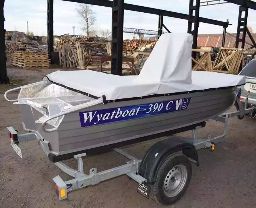 Алюминиевая лодка Wyatboat-390 C в Копейске