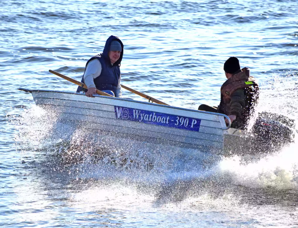 Алюминиевая лодка Wyatboat-390 P в Копейске