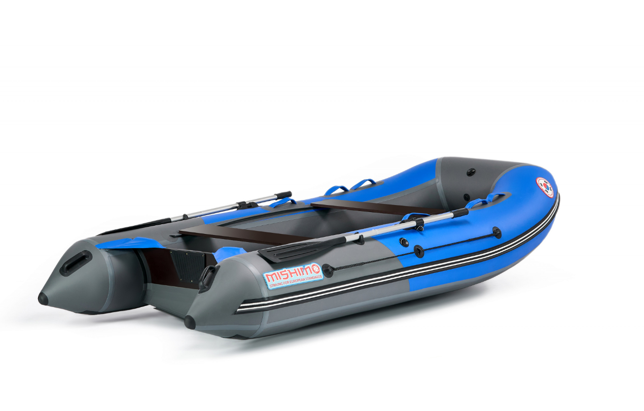 КОМПЛЕКТ ЛОДКА MISHIMO PRO 350 + ЛОДОЧНЫЙ МОТОР MARLIN MP 9.9 (15) AMHS PROLINE в Копейске