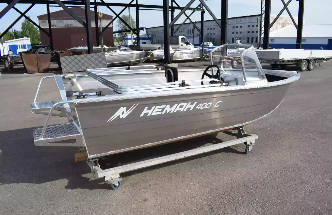 Алюминиевая лодка Неман-400 С в Копейске