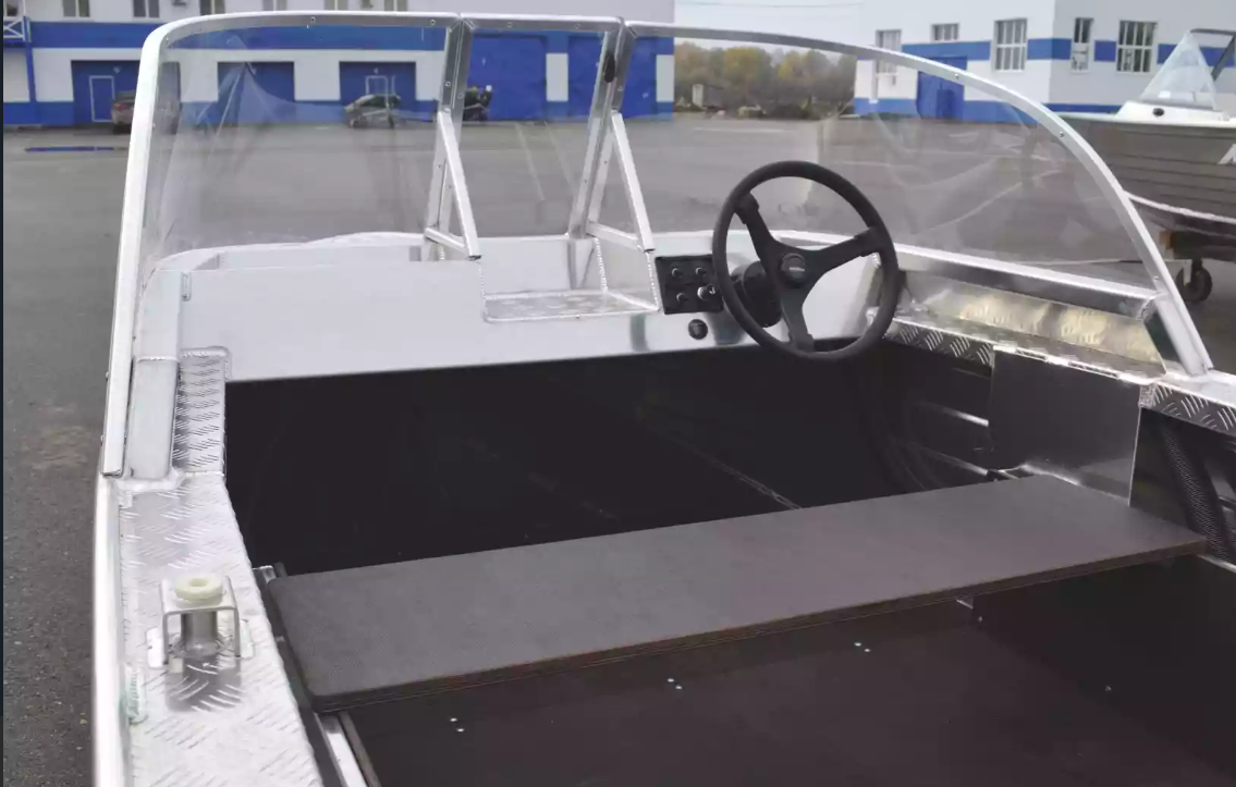 Алюминиевая лодка Wyatboat-390 Pro в Копейске