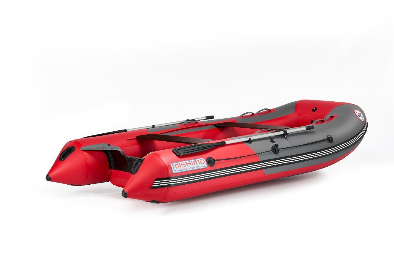 КОМПЛЕКТ ЛОДКА MISHIMO PRO 350 + ЛОДОЧНЫЙ МОТОР MARLIN MP 9.9 (15) AMHS PROLINE в Копейске