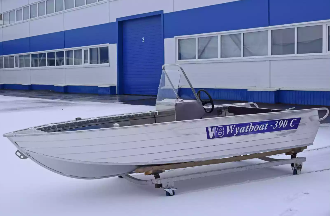Алюминиевая лодка Wyatboat-390 C в Копейске