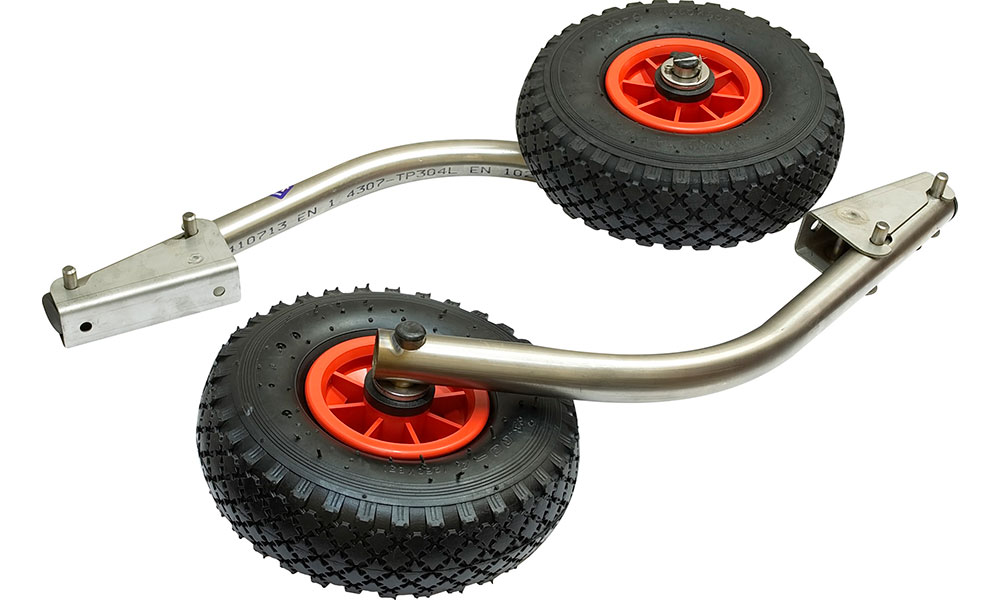 Транцевые колеса модульные для нднд из нержавеющей стали в Копейске