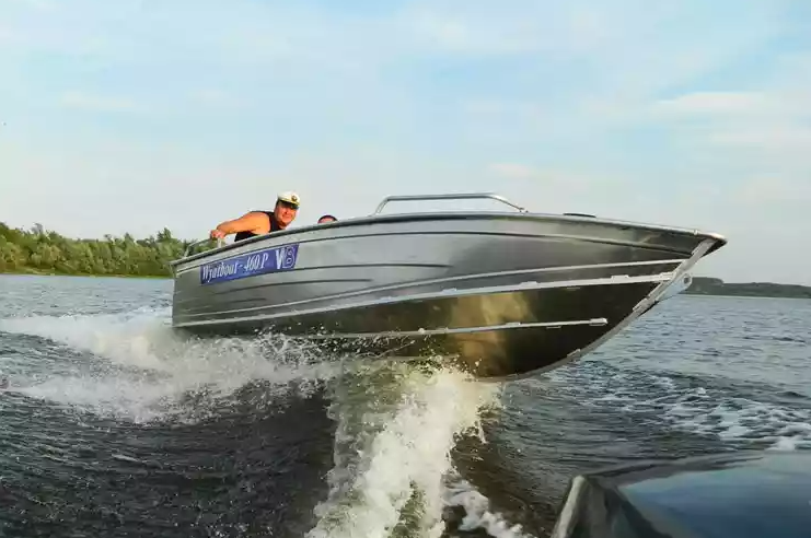 Алюминиевая лодка Wyatboat-460 P в Копейске