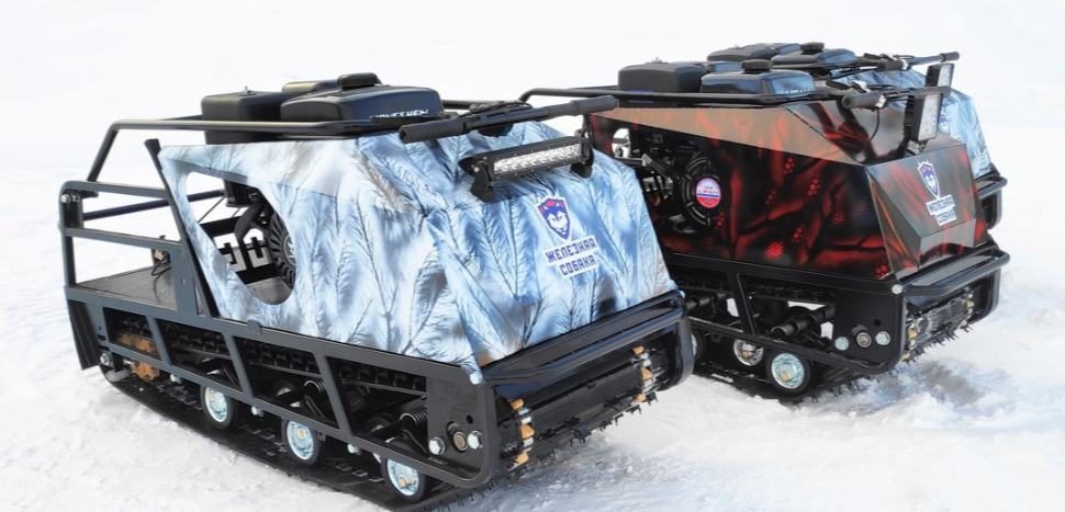 Мотобуксировщик Irondog (Железная собака) M500 20  Камуфляж Охотник в Копейске