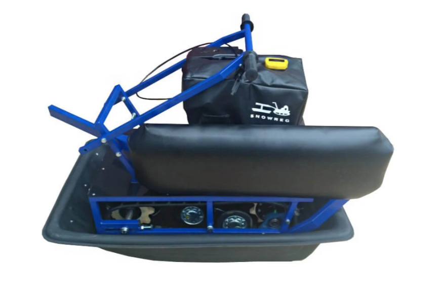 Мини-мотобуксировщик Альбатрос-М с фарой в Копейске