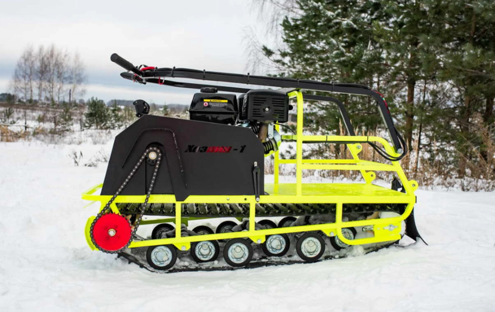 Мотобуксировщик Бурлак ХОЗЯИН-1 (капот металл) в Копейске