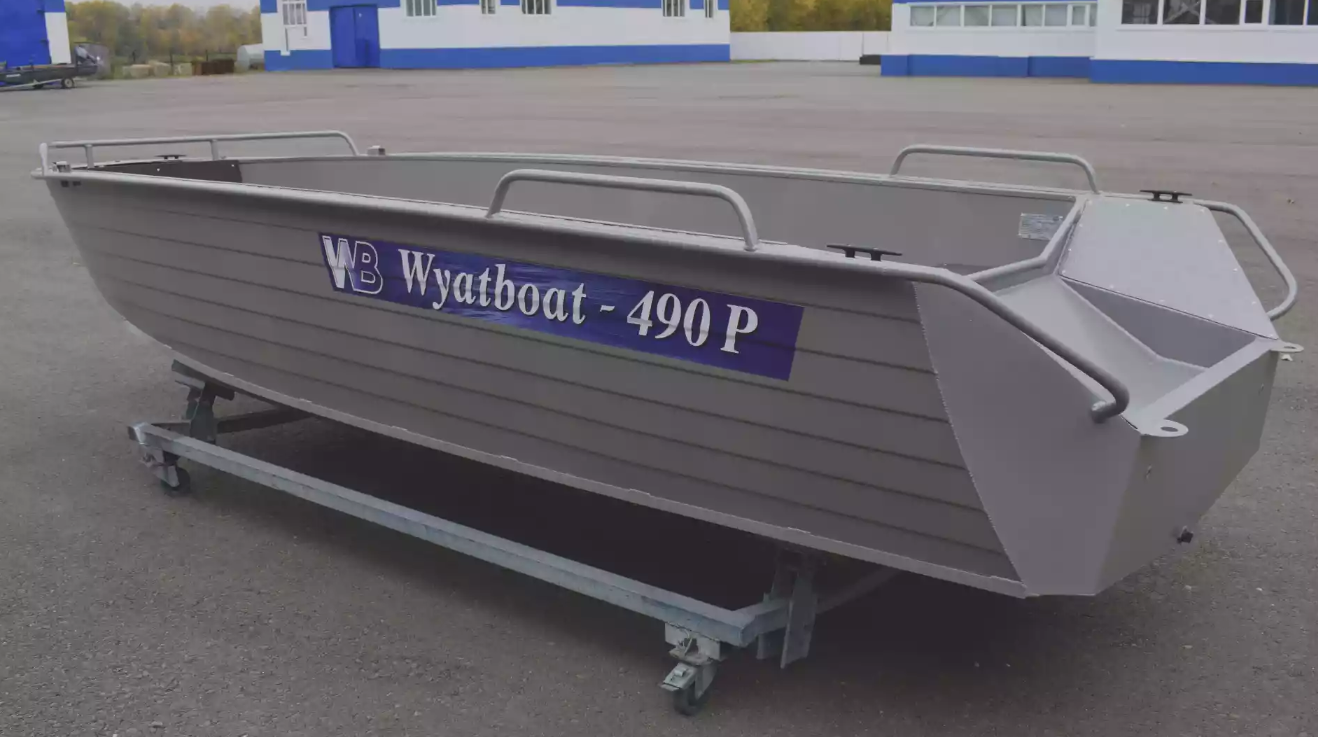 Алюминиевая лодка Wyatboat-490 P в Копейске