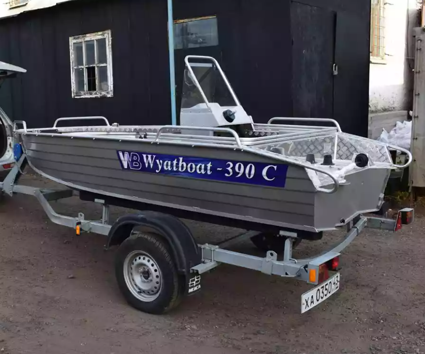 Алюминиевая лодка Wyatboat-390 C в Копейске