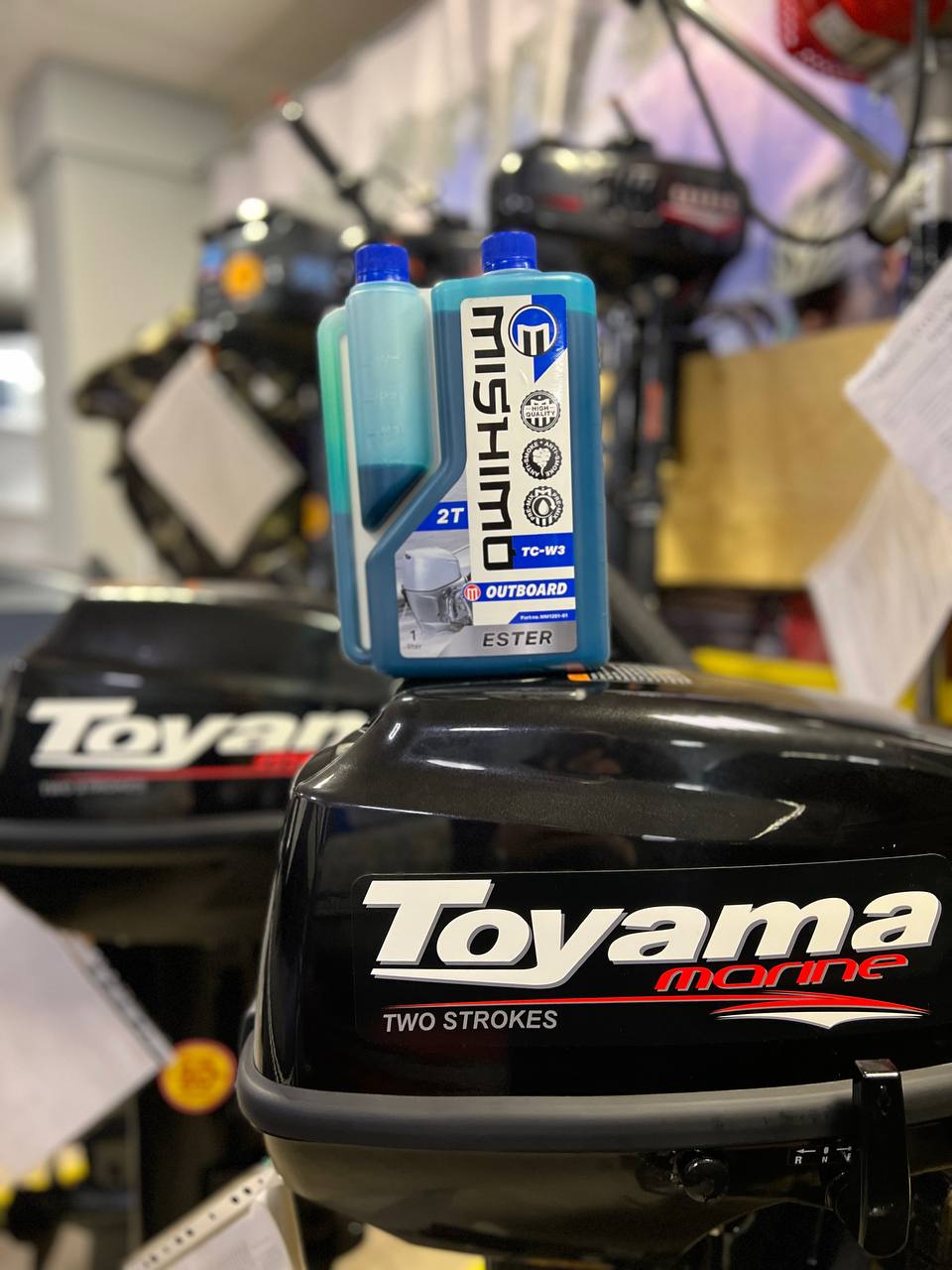 Масло MISHIMO 2T OUTBOARD (ESTER) полусинтетика 1 л в Копейске