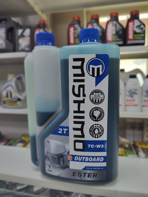 Масло MISHIMO 2T OUTBOARD (ESTER) полусинтетика 1 л в Копейске