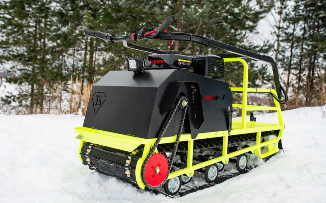 Мотобуксировщик Бурлак ХОЗЯИН-1 (капот металл) в Копейске