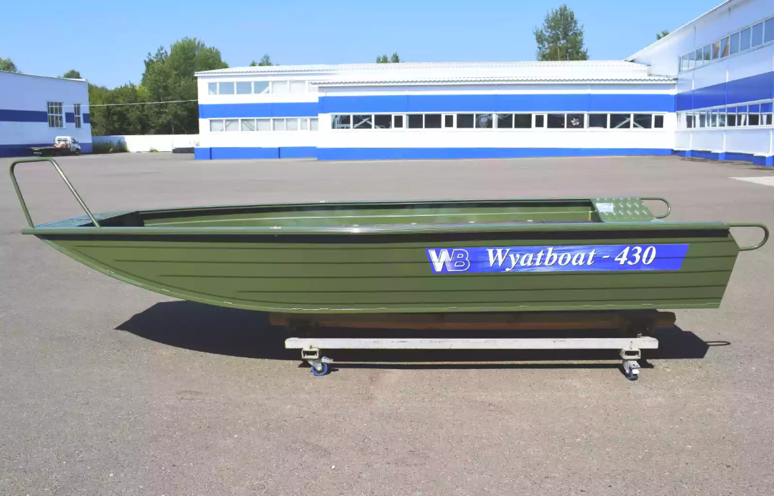 Алюминиевая лодка  Wyatboat-430 Master Fish в Копейске