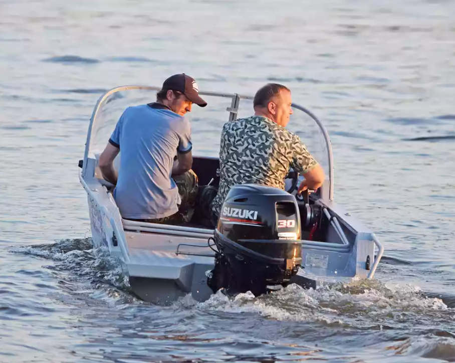 Алюминиевая лодка Wyatboat-390 DCM в Копейске