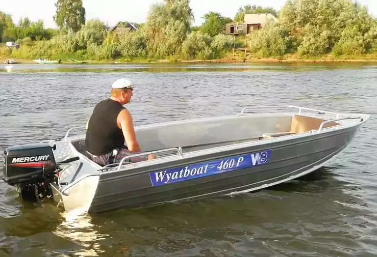 Алюминиевая лодка Wyatboat-460 P в Копейске