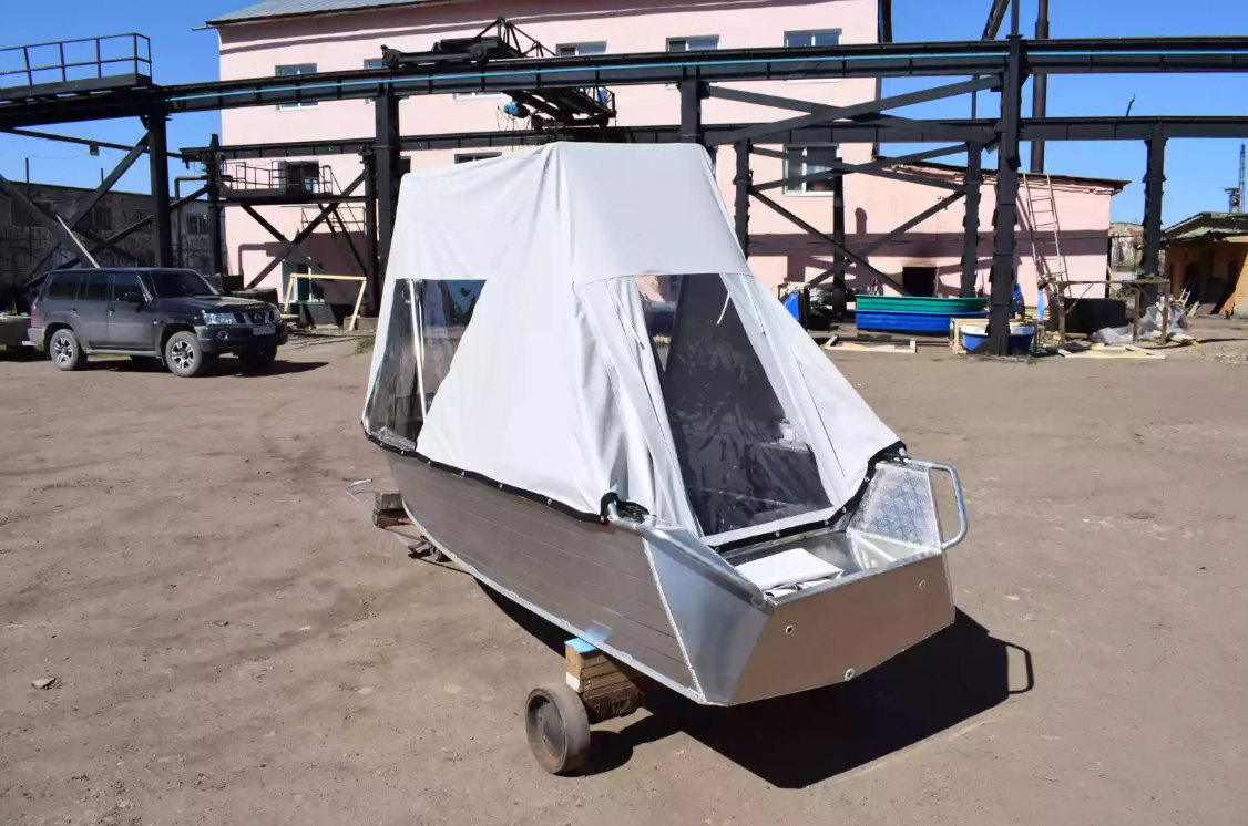 Алюминиевая лодка Wyatboat-390 У в Копейске