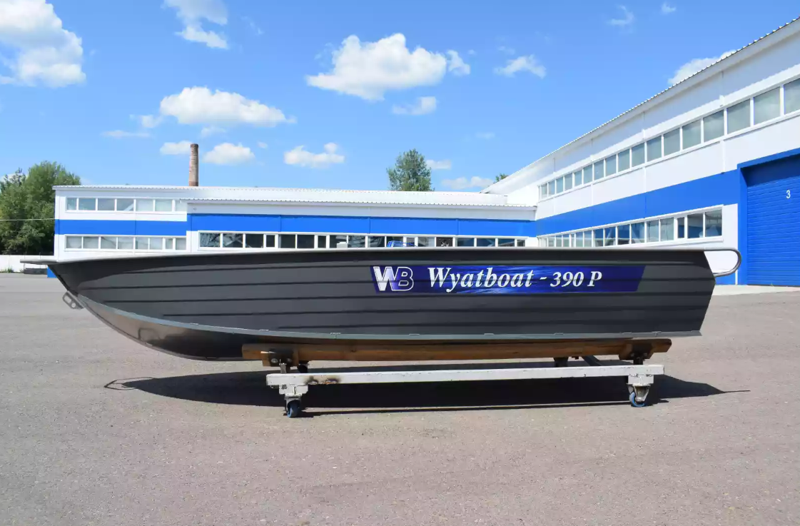 Алюминиевая лодка Wyatboat-390Р Fish в Копейске