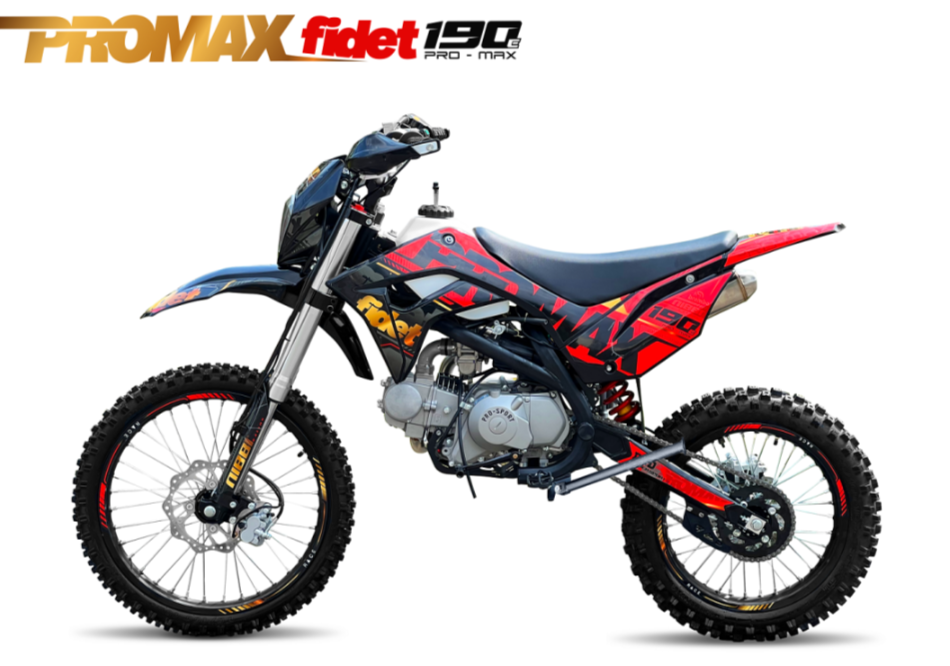 Мотоцикл (питбайк) PROMAX FIDET (ФАЙДЕТ) 190E MAX PRO LUX 19/16 в Копейске