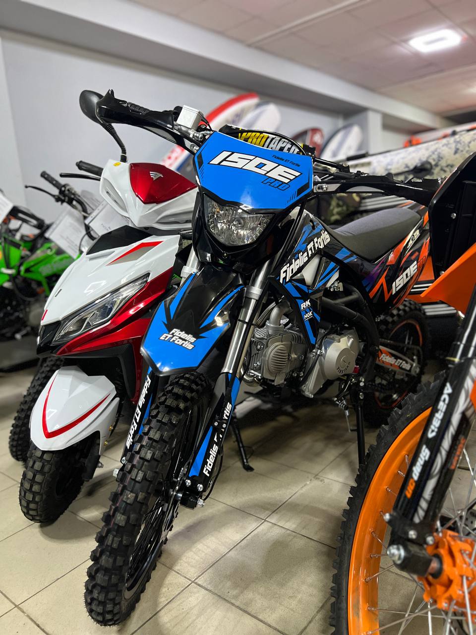 Мотоцикл (питбайк) PROMAX FIDET (ФАЙДЕТ) 190E PRO 17/14 в Копейске