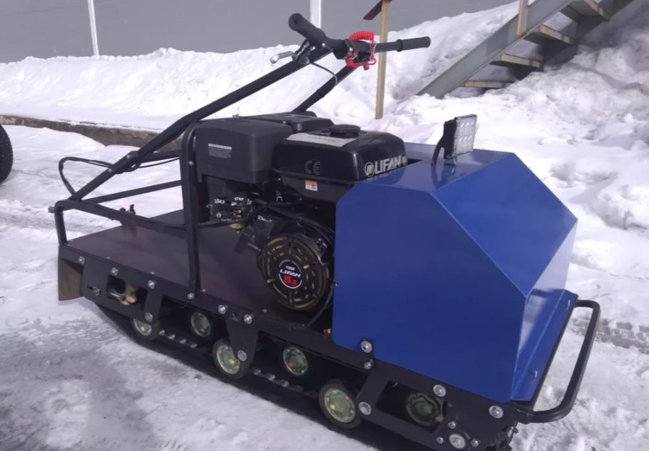 Мотобуксировщик AhtaR ЗИМА с реверсом (задний ход) в Копейске