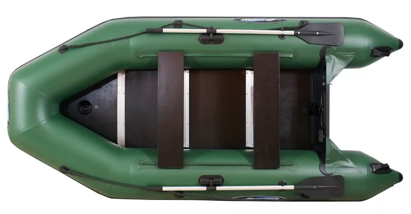 МОТОРНО-ГРЕБНАЯ ЛОДКА ПВХ GLADIATOR A 280 ТК С ФАНЕРНЫМ ДНОМ в Копейске