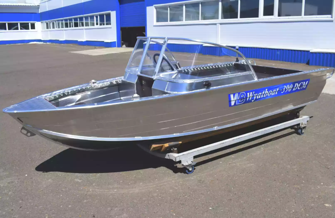 Алюминиевая лодка Wyatboat-390 DCM в Копейске