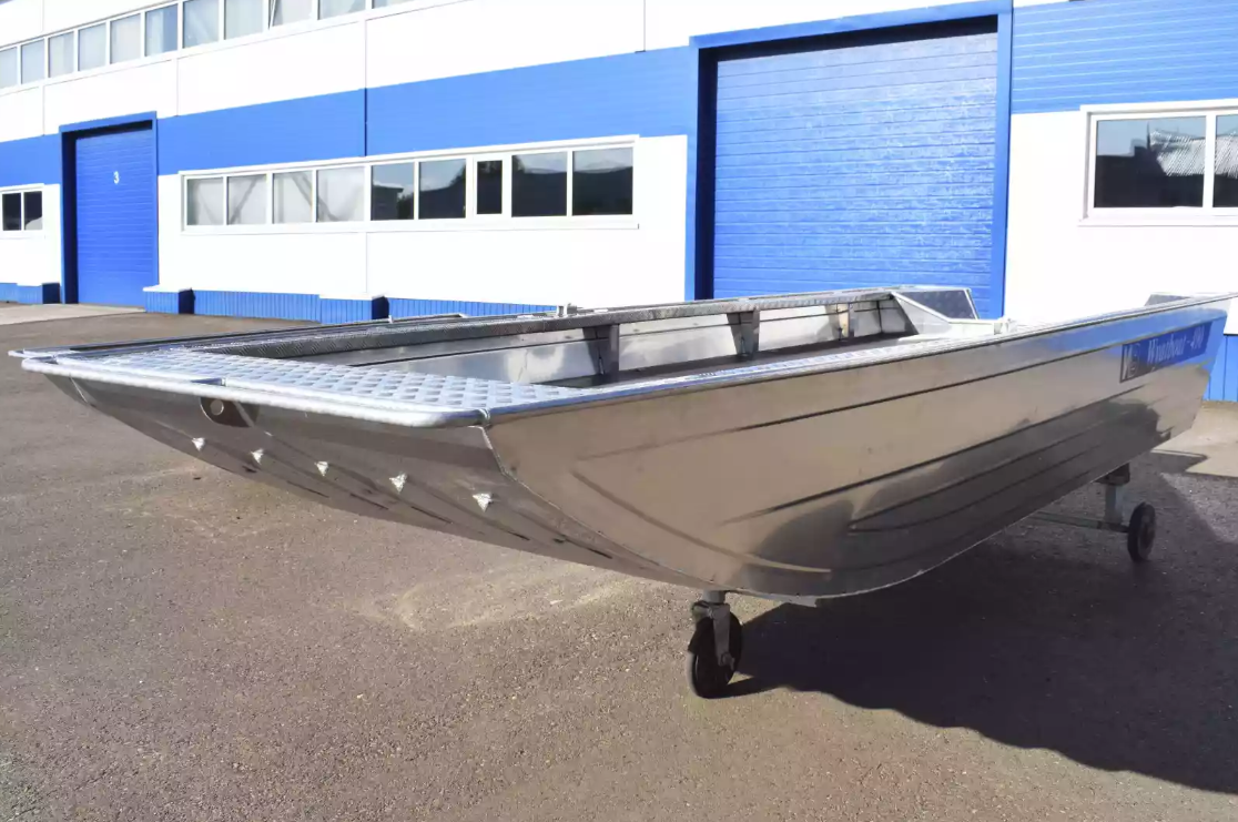 Алюминиевая лодка Wyatboat-490 Jonboat в Копейске