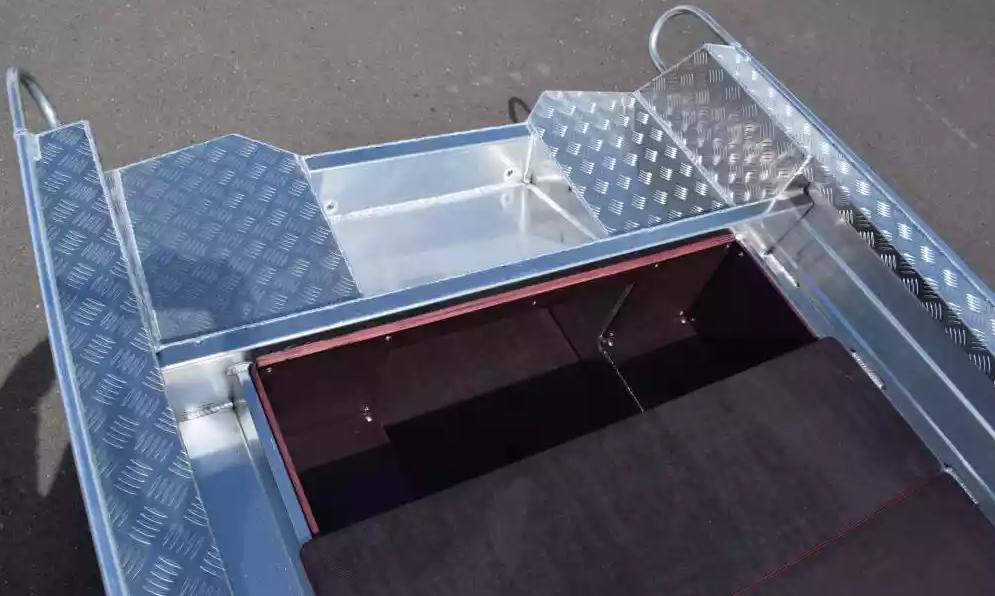 Алюминиевая лодка Wyatboat-390Р Fish в Копейске