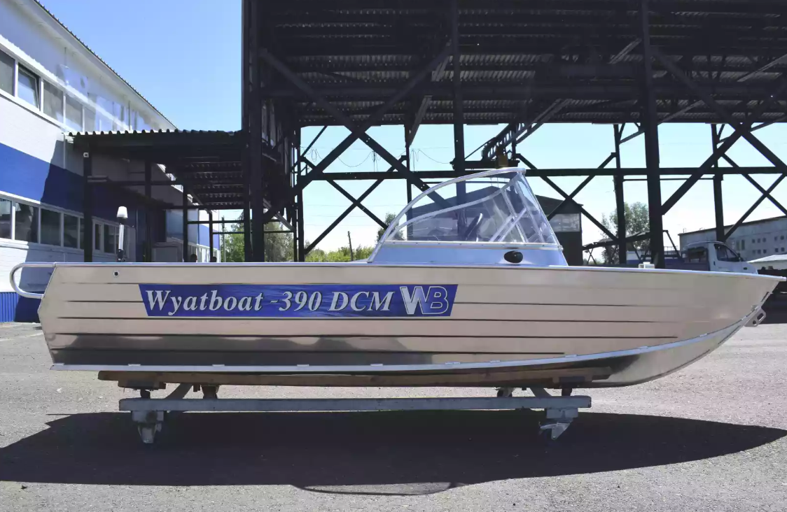 Алюминиевая лодка Wyatboat-390 DCM в Копейске